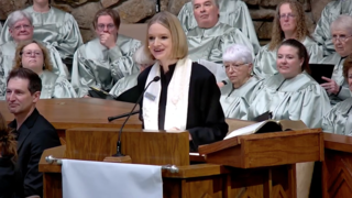 anne preaching easter 2025